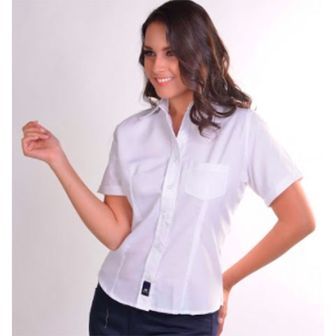 Blusa Ejecutiva Oxford Manga o Corta |