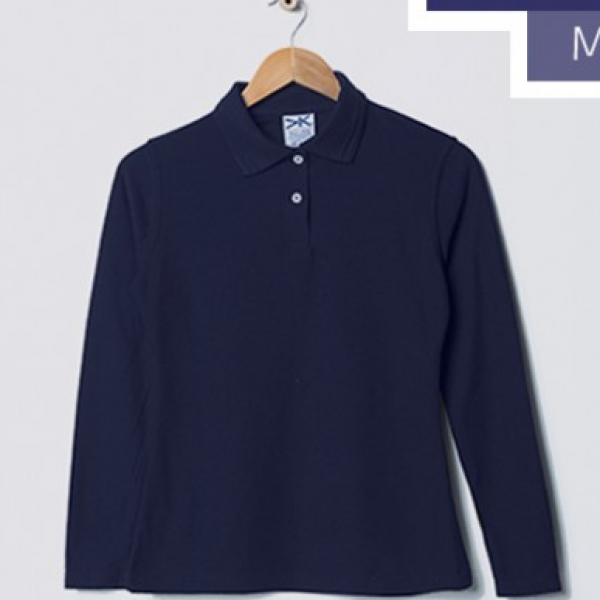 PLAYERA POLO MAYORK 724 DAMA MANGA LARGA