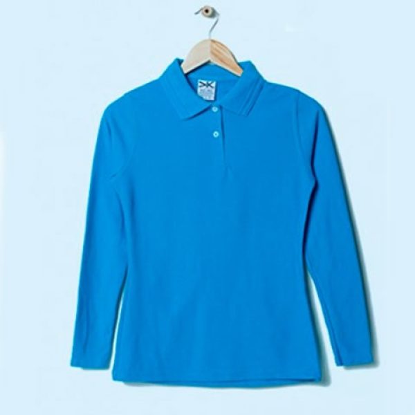 playeras polo manga larga
