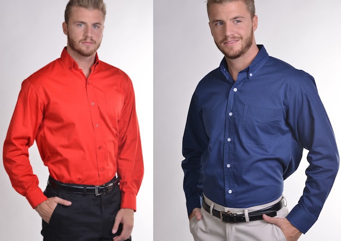 Camisas de manga larga para hombres disponible en México